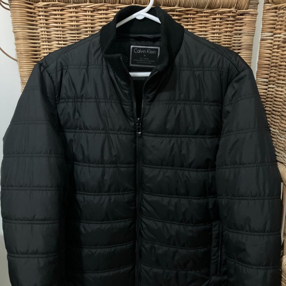 CALVIN KLEIN LIGHTWEIGHT ZIP-UP JACKET